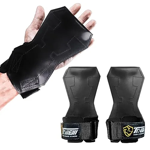 TAVIEW Premium Gewichtheben Handgelenkhaken Riemen für maximale Griffunterstützung für Deadlift Handschuhe und Grip Pads Alternative im Fitnessstudio Krafttraining wie Pull Up Deadlift Schultern