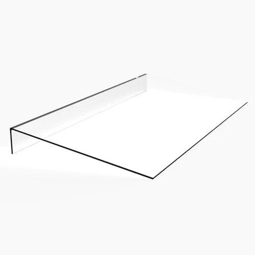 Lichtschachtabdeckung/Kellerschachtabdeckung/Regenschutz aus Acrylglas zum Auflegen 1100 x 450 mm