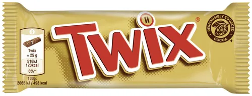 TWIX® Doppelriegel 50g