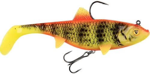 Fox Rage Replicant wobble 7,5cm 10g - 2 Gummifische, Farbe:Bright Perch UV