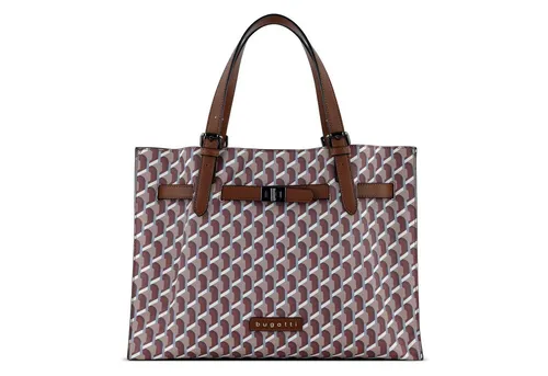 Bugatti Handtasche Ella Shoulderbag L - Elegante Tote Bag - Handtasche aus hochwertigem Kunstleder, vielseitig mit verstellbaren Tragevarianten und praktischem Design für den modernen Alltag.