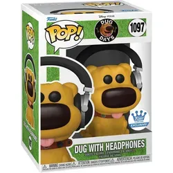 Dug Days - Dug With Headphones 1097 Exclusive - Funko Pop! - Vinyl Figur - Gold