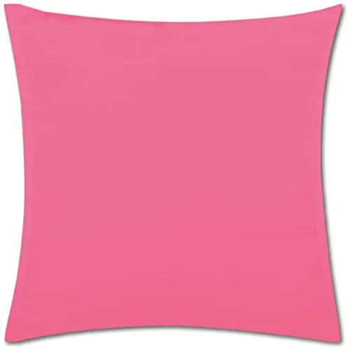 Bestlivings Kissenbezug Pink (45x45 cm) mit verdecktem Reißverschluss - viele Größen und Farben