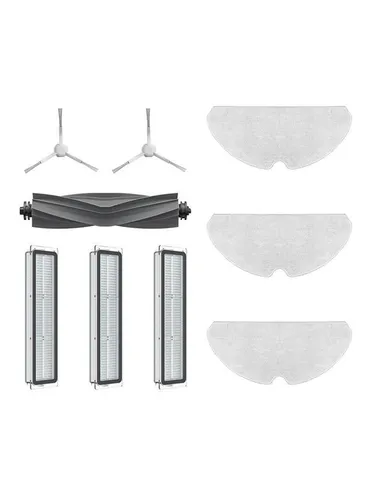 Dreame D10s Staubsaugerroboter-Zubehörset - Ersatzteile für Staubsauger: Original Dreame-Zubehör für effiziente Reinigung, reduziert Allergene und ist einfach zu montieren. Ideal für Dreamebot D10s.