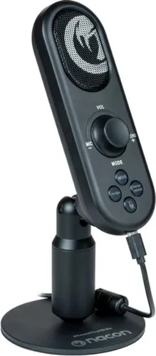 PCSTREAMINGMIC Streaming-Mikrofon - Mikrofone - Das Nacon Streaming-Mikrofon bietet kristallklare Sprachaufnahme mit Umgebungsgeräuschunterdrückung, ideal für Gamer und Podcaster. Kompatibel mit PS5, PS4, PC und Mac.