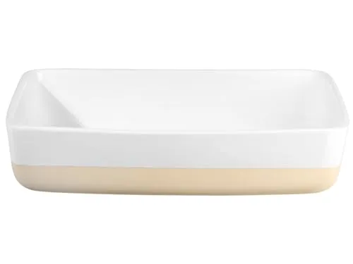ASA SELECTION Grande Auflaufform 28,5x20x6cm - Rechteckige Auflaufform aus Steinzeug, hitzebeständig und mikrowellengeeignet. Ideal für stilvolles Kochen und Servieren.