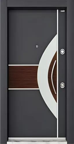 Graue Wohnungstür BAK-24 – Stilvolle Haustür für modernen Eingangsbereich - Elegante Haustür mit robustem, stahlverstärktem Kern und vielseitiger Farbgestaltung. Ideal für den täglichen Einsatz, inklusive Stoßgriff und 5 Schlüsseln. Hochwertige Materialien garantieren Langlebigkeit.