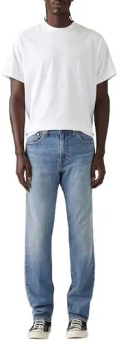 Levi's Men's 502 Taper Pants - The New Blue LTWT, 36 W / 32 L - Hochwertige Jeans für Herren, gefertigt aus Levi's Ease für optimalen Tragekomfort und Stretch. Modernes Taper-Design für eine elegante Silhouette.