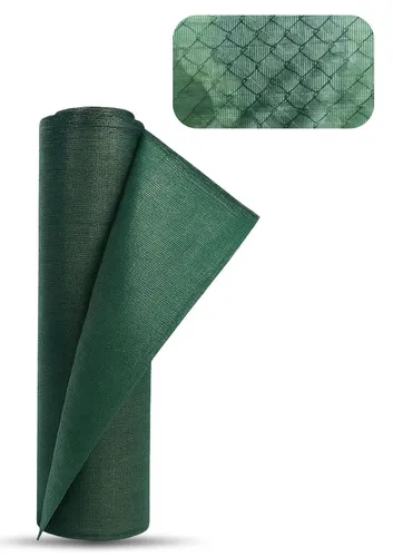 Maschendrahtzaun Sichtschutzblende 10m - Hochwertiger Windschutz - Hochwertige HDPE Sichtschutzblende 140g/m², 1m x 25m. Ideal für Garten, Balkon oder Terrasse. Schützt vor neugierigen Blicken und sorgt für eine angenehme Atmosphäre.