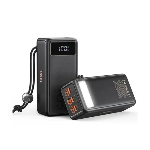 Veger Powerbank 56.000 mAh PD QC3.0 5A 130W Tank Boost (W5001C) schwarz
