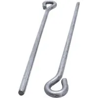 Protektor Abhängedraht mit Ø6mm Öse 125mm Stahl Silber Deckenabhängung