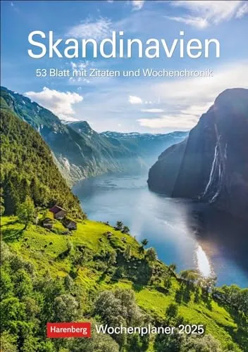 Skandinavien Wochenplaner 2025 von Harenberg
