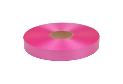 Star Geschenkband, Geschenkband Ringelband 19mm x 100m Rolle Fuchsia