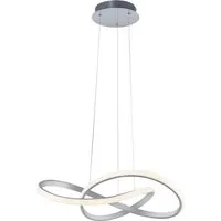 Paul Neuhaus Pendelleuchte - Elegante LED-Deckenleuchte in Silber - Lampen & Leuchten - Hochwertige LED-Deckenleuchte von Paul Neuhaus, Maße: 57x120 cm, ideal für stilvolle Beleuchtung und moderne Wohnräume.