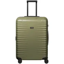 TITAN Upgrade Trolley M+ 4-Rollen Forest green - Trolley mit 80-Liter-Volumen, robuster Polycarbonat-Hülle und intelligenter Innenaufteilung. Ideal für Reisen mit viel Gepäck, Made in Germany mit 10 Jahren Garantie.