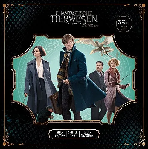 Topi Games | Phantastische Tierwesen und wo sie zu finden sind | Familienspiel | Brettspiel | 1-6 Spieler | Ab 7+/12+ Jahren | 15-30 Minuten | Deutsch