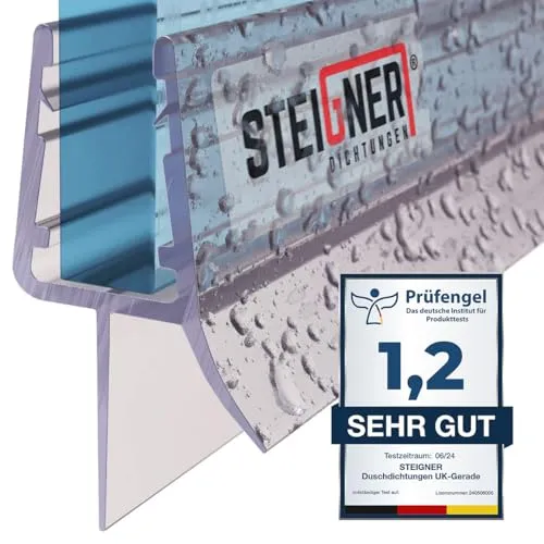 STEIGNER Duschdichtung 170cm, 3,5-5mm Glas von Steigner