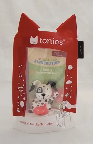 tonies - Hörfigur für die Toniebox: Lieblings-Kinderlieder 2 – Mit Spiel- und Bewegungsliedern das Kinderzimmer zum Tanzen bringen!