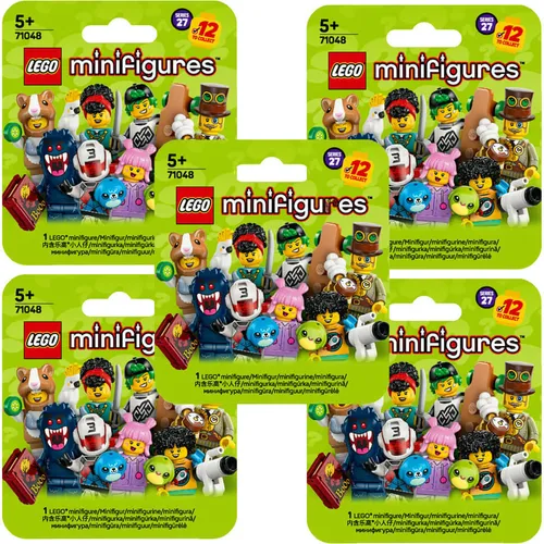 LEGO Minifigures 71048 - Sammelfiguren Serie 27 - 5 Tüten - Entdecken Sie die LEGO Minifigures 71048 Serie 27! Enthalten sind 5 Tüten mit zufälligen Figuren. Perfekt zum Sammeln und Tauschen – für stundenlangen Spielspaß und kreative Abenteuer! Ideal für Fans und Sammler von Steckbausteinen.