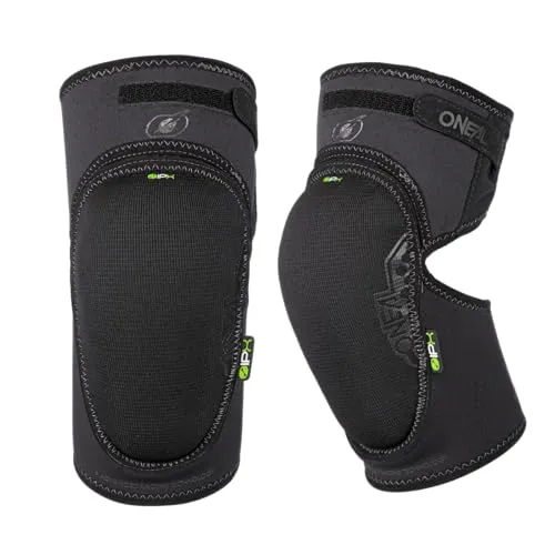 O'NEAL Junction Lite Knee Guard | Knie-Protektoren für Motocross - Knieschoner mit hochdichtem IPX® Aufprallschutz und atmungsaktivem Neopren für optimalen Komfort und Sicherheit beim Enduro-Fahren. Ergonomisches Design verhindert Verrutschen.