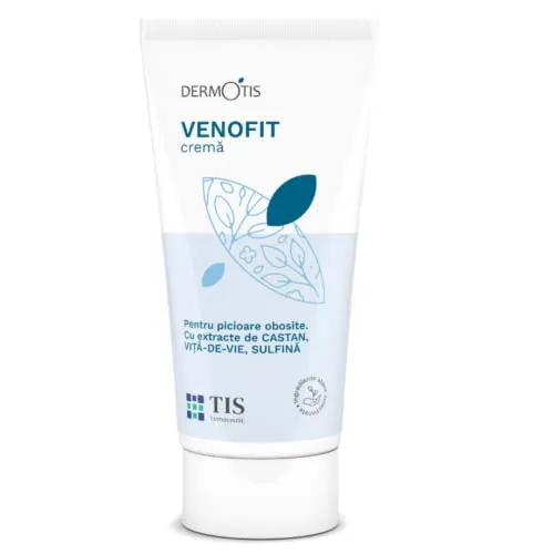 VenoFIT - Creme für Krampfadern, venöse Durchblutungsstörungen, brüchige Kapillaren, wunde Beine, reduziert Schwellungen, venotonische Wirkung, müde, geschwollene, schwere, unruhige Beine und Füße