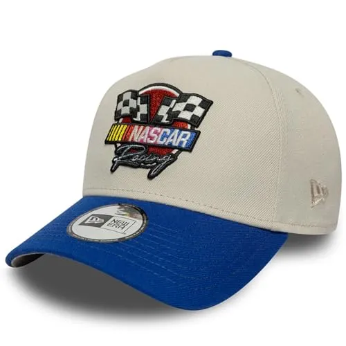 New Era 9Forty A-Frame Trucker Cap - NASCAR Racing beige - Stylische Trucker Cap von New Era, ideal für Fans des NASCAR-Rennsports. Mit robustem Design und optimalem Tragekomfort für den Alltag.