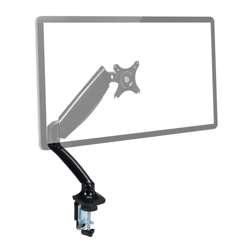 Monitor Halterung - Monitor Arm für 27 Zoll Bildschirm - Tischhalterung für einen 27 Zoll Monitor, mit Kipp- und Drehfunktion für optimale Sicht, robust aus Stahl, ideal für ergonomisches Arbeiten.