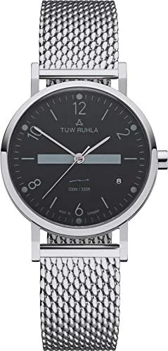 TUW Ruhla Thuringia Quartz 60132-021301D Damenarmbanduhr Klassisch schlicht
