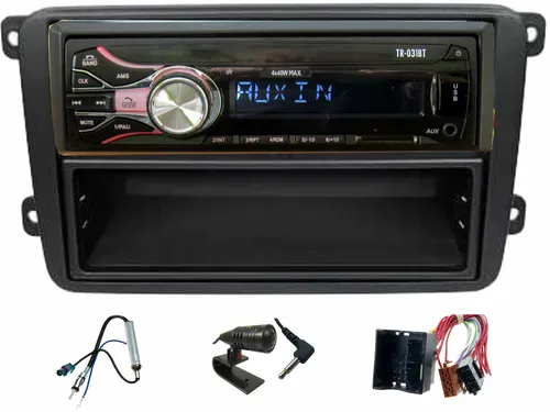 Bluetooth USB SD Karten Radio für VW T5 T6 - Car-HiFi-Lautsprecher mit Bluetooth, USB und SD-Karten-Slot für ein modernes Klangerlebnis im VW T5 und T6 Multivan.