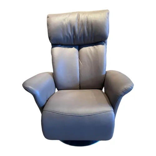 Produktbild himolla Sessel Easy Swing 7627 Leder Soft-Nappa Shadow Braun mit Gasdruckfeder