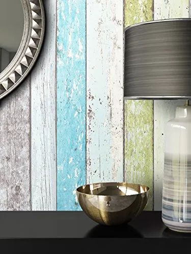 Newroom Vliestapete Holzoptik - Vintage Holztapete für Wohnzimmer & Schlafzimmer - Tapete in Holzoptik für ein gemütliches Landhaus-Ambiente, ideal für Wohnzimmer, Schlafzimmer und Flur. Bringt natürliche Wärme und Stil in jeden Raum.