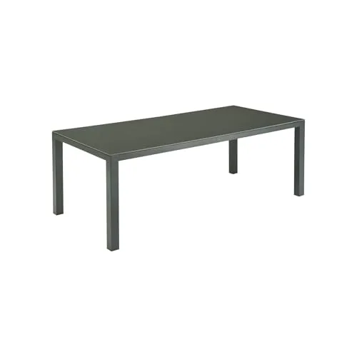 Liadomo Gartentisch Scalea - Wetterfester Keramik-Tisch mit Granit-Optik - Esstisch für Garten & Terrasse, kratzfest und pflegeleicht mit edler Keramik-Tischplatte und stabilen Aluminium-Gestell, ideal für 6-8 Personen.