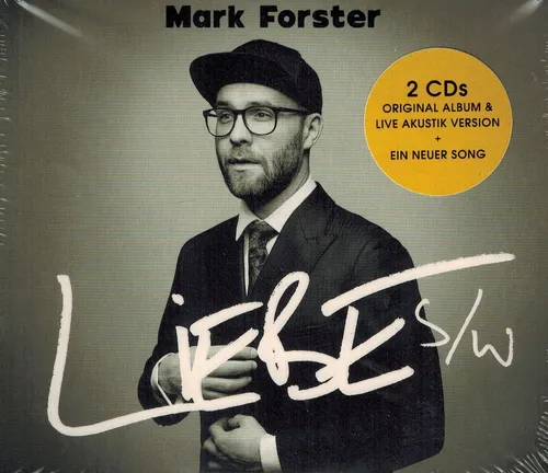 MUSIK-DOPPEL-CD NEU/OVP - Mark Forster - Liebe S/W