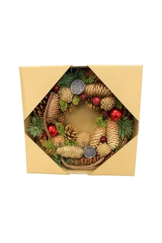Kranz - Dekorativer Weihnachtskranz 5 - Durchmesser 30 cm