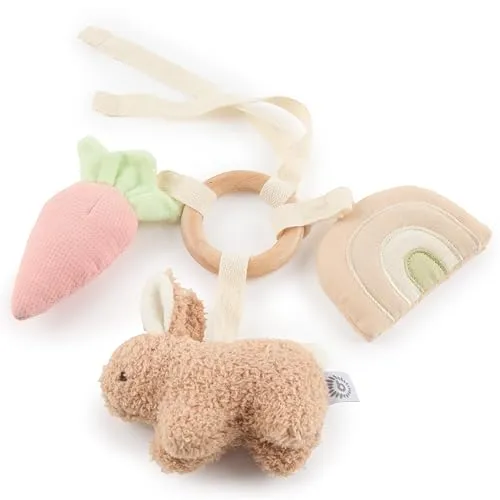 Bieco Activity Toy Bunny Fine kontrastierendes Hängespielzeug 1 St.