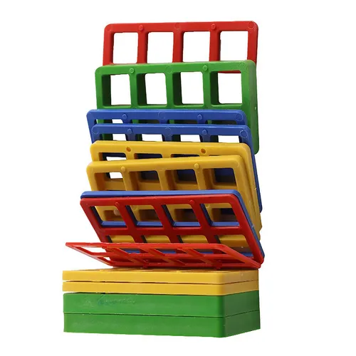 Produktbild Abstandshalter Verglasungsklötze Distanzklötze Unterleger Kunststoff 120er Set