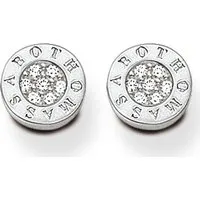 Thomas Sabo Damen-Ohrstecker 925 Silber mit Zirkonia in silber von THOMAS SABO