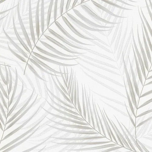 Tapete Vlies Guido Maria Kretschmer Palmen hellgrau 10221-31 (3,28€/1qm)
