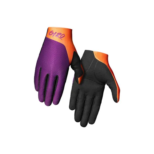 Giro Trixter Youth purple L - Kinder Fahrradhandschuhe mit InstaChill Technologie für optimale Kühlung und Komfort beim Radfahren und Langlaufen, speziell für kleine Hände entwickelt.