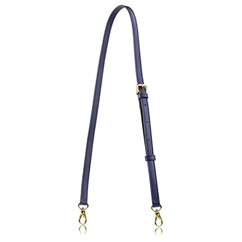 Allzedream Taschengurt Leder Umhängetasche Einstellbar Gurt Zum Wechseln Damen Schultertaschen (Blau)