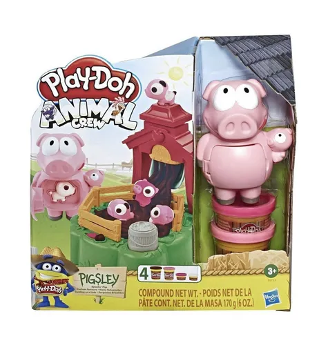 Play-Doh Animal Crew Pigsley Kleine Schweinchen Spielset, Knete