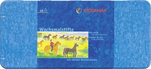 Stockmar Wachsmalstift 5X Stockmar 204884216 Wachsmalstift 16er sort