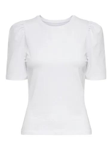 ONLY T-Shirt ONLLive Love (1-tlg) Drapiert/gerafft