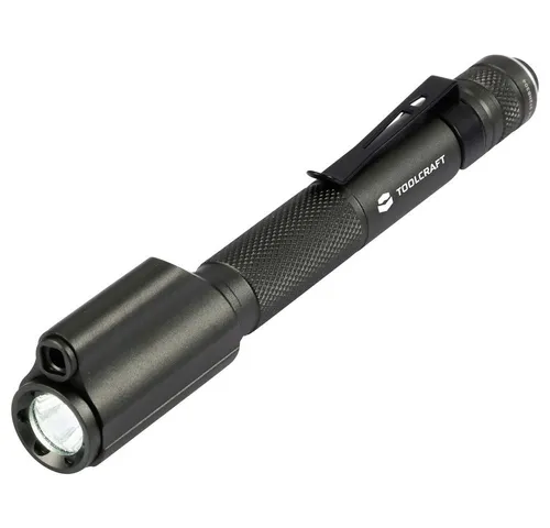 TOOLCRAFT Penlight 150 lm - Taschenlampen für Camping & Outdoor, batteriebetrieben mit 150 lm Helligkeit und IP54 Schutz, ideal für den Einsatz bei jedem Wetter.