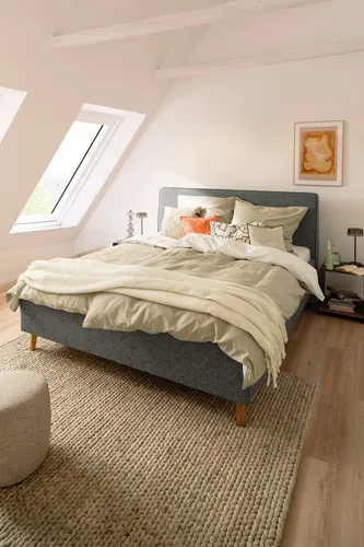 SCHÖNER WOHNEN-Kollektion Bettwäsche PLAY, 200 x 200 cm in Beige - Bettwäsche-Set aus hochwertigem Renforcé-Gewebe, ideal für warme Nächte. Mit elegantem Reißverschluss und langlebigen Farben – für stilvollen Schlafkomfort.