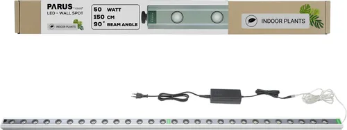 Parus by Venso Wall Spot 150cm - LED Wachstumslampe für Pflanzen - Pflanzenzubehör für die optimale Beleuchtung von Zimmerpflanzen und Kräutern, ideal für gesundes Wachstum in jeder Phase.