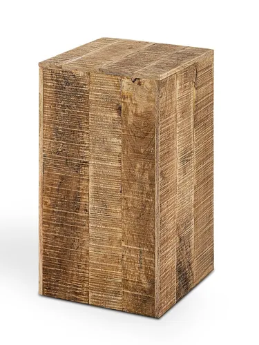 Amagohome Blumensäule 27x27 aus Mangoholz von Amagohome