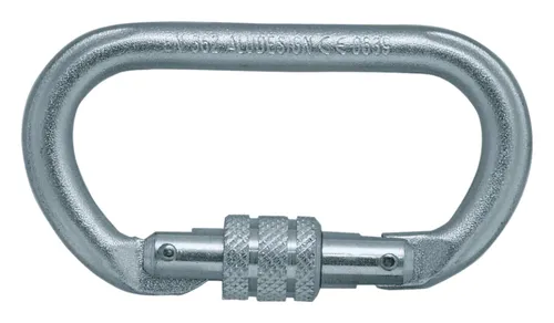 Skylotec Karabiner oval mit Schraubsicherung Stahl EN 362 22 kN - H-037