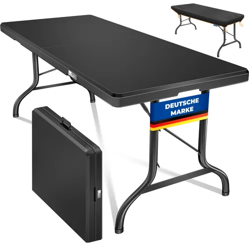 KESSER Klappbarer Tabletttisch 183x76 cm