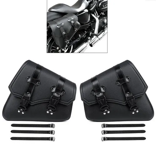 Set 2X Satteltasche für Indian Scout/Bobber SB4P schwarz